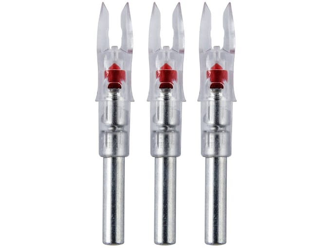 Nockturnal-S Signature Lighted Arrow Nock Red 3PK