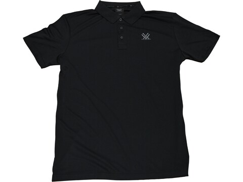 Vortex Optics Men's Tactical ColdBlack Polo Short Sleeve Polyester
