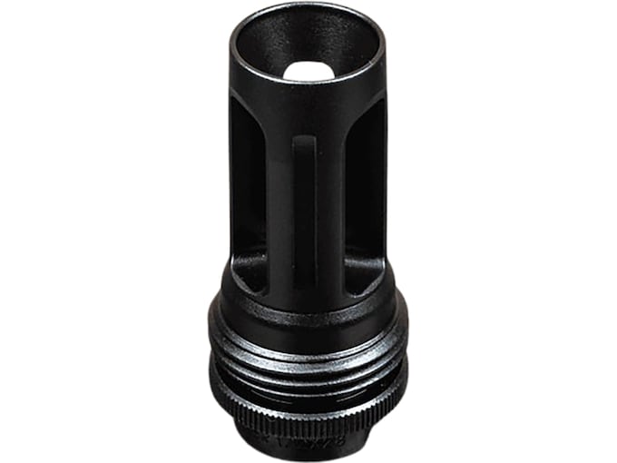 SilencerCo ASR 5.56 Closed-Tine Flash Hider Suppressor Mount 5.56mm AR-15 1/2"-28 Thread Steel Matte