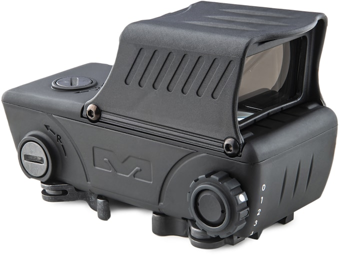 Meprolight Mepro Pro V2 Red Dot Sight Red Bullseye Dot with Picatinny Mount Matte Black