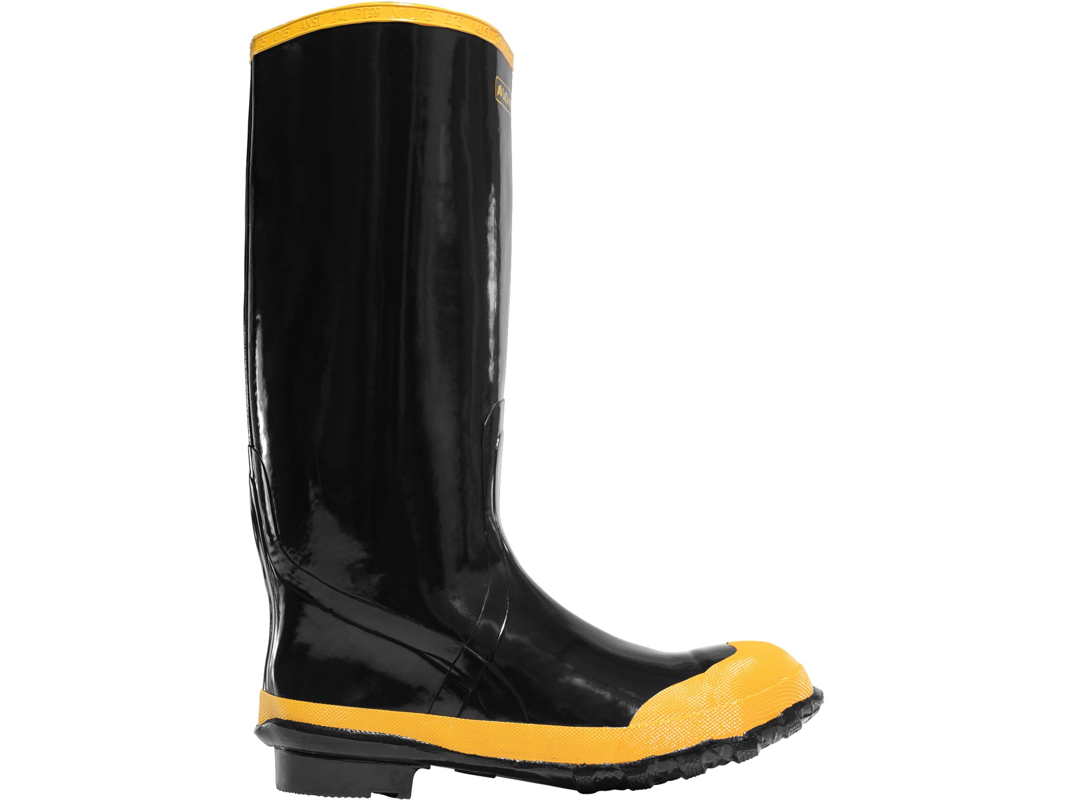 LaCrosse Economy 16 Steel Toe Knee Boots Rubber Black Men's 16 D