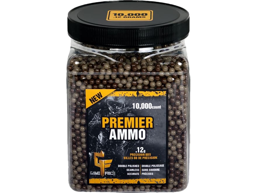 Crosman Airsoft BBs 6mm .12 Gram Camo Ammo 10,000PK
