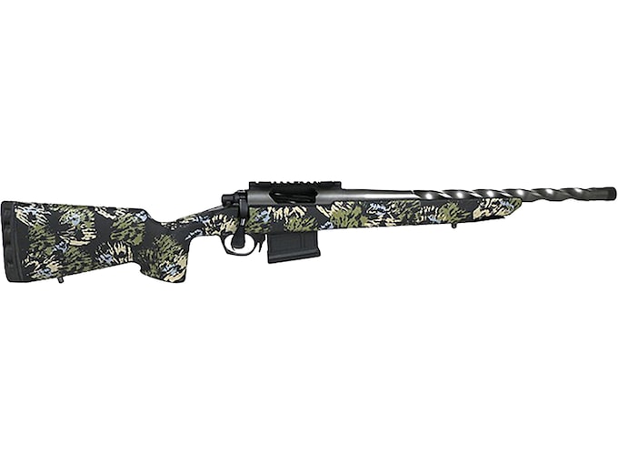 Horizon Firearms Vandal X Bolt Action Rifle 22 Creedmoor 18" Stainless Fluted  Threaded Barrel Matte Frame Black/Camo Stock Precision