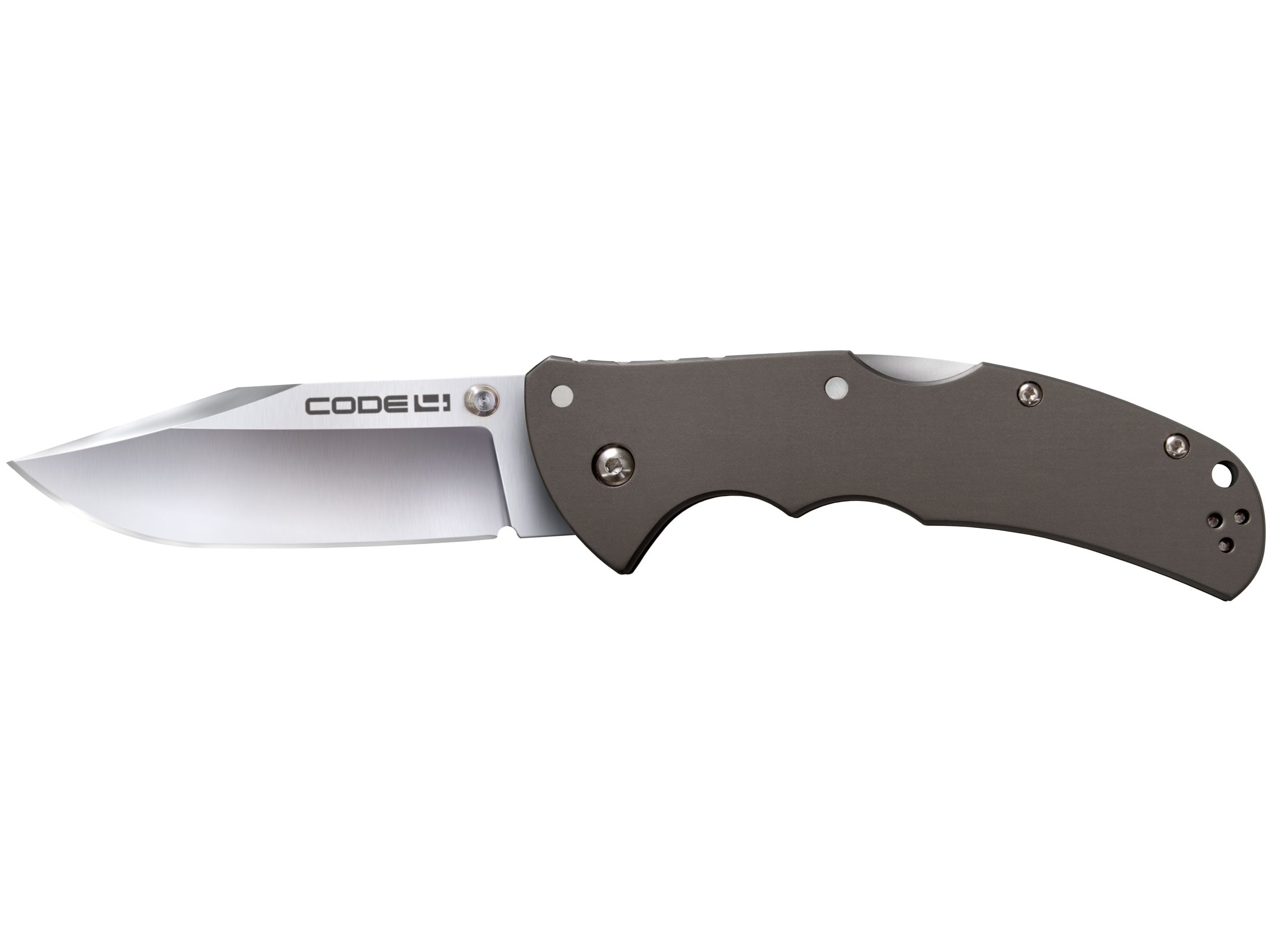 Cold Steel 4-MAX Folding Knife 4 Drop Point CPM-20CV Steel Blade G-10