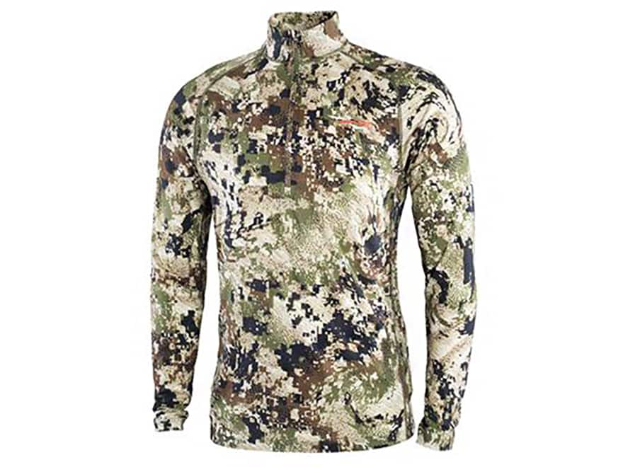 Sitka Gear Men's Core Lightweight 1/2 Zip Base Layer Long Sleeve Shirt