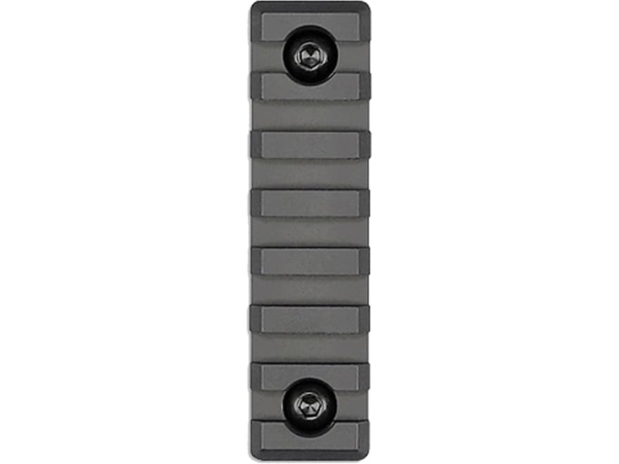 Midwest Industries M-LOK Picatinny Rail Section Aluminum Black