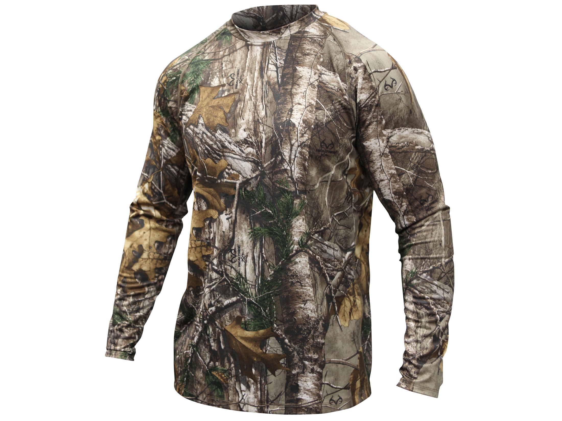 MidwayUSA Men's Level One Long Sleeve Base Layer Shirt Realtree Xtra