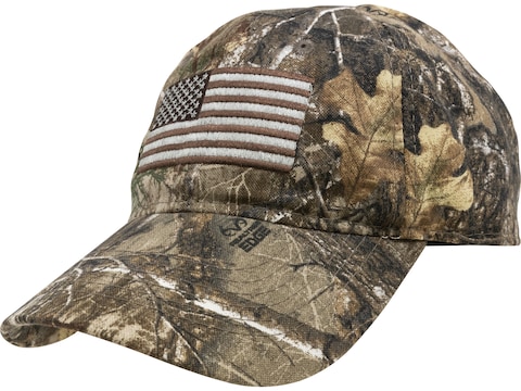 MidwayUSA Cap Cotton American Flag Realtree EDGE Camo