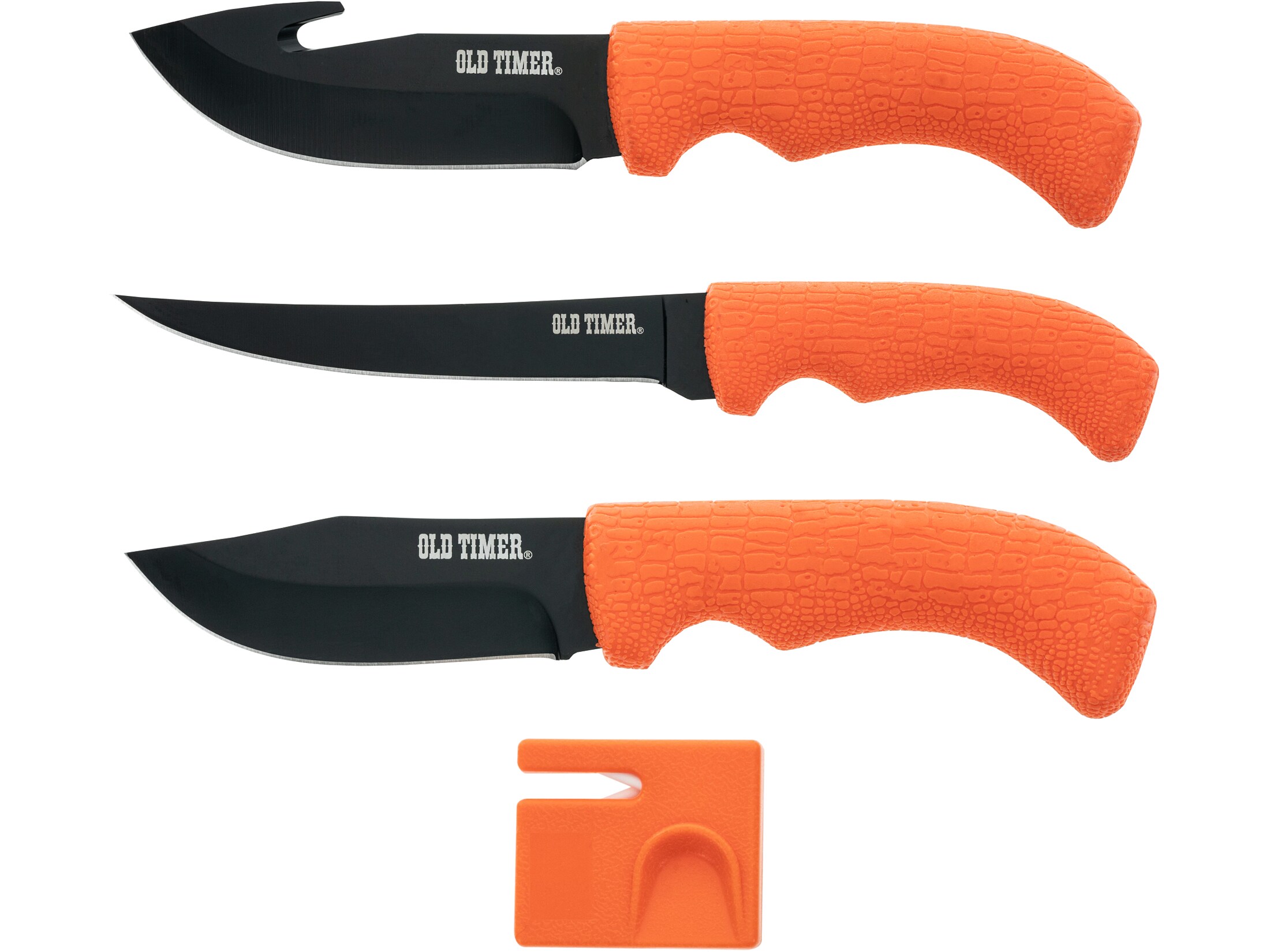 Old Timer 4 Piece Hunting Knife Set