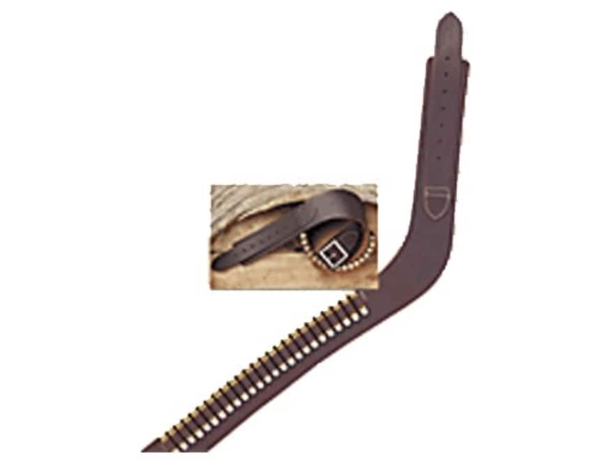 Hunter 165 Western Drop Belt Left Hand 45 Cal Leather Antique Brown