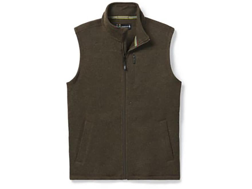 Smartwool Men's Hudson Trail Fleece Vest Dark Charcoal 2XL
