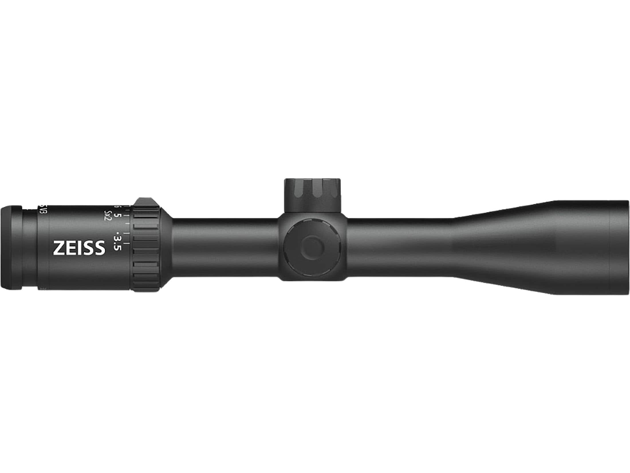Zeiss V3 Rifle Scope 30mm Tube 3.5-10x 42mm Duplex Reticle Capped Turrets Matte Black