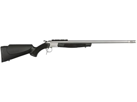 CVA Scout V2 Single Shot Centerfire Rifle 444 Marlin 25" Fluted Barrel Stainless and Bl...