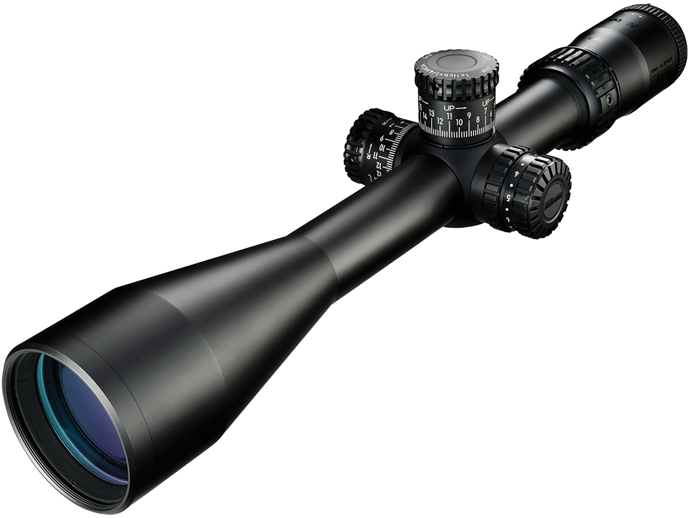 Nikon BLACK FX1000 Rifle Scope 30mm Tube 416x 50mm Side Focus First