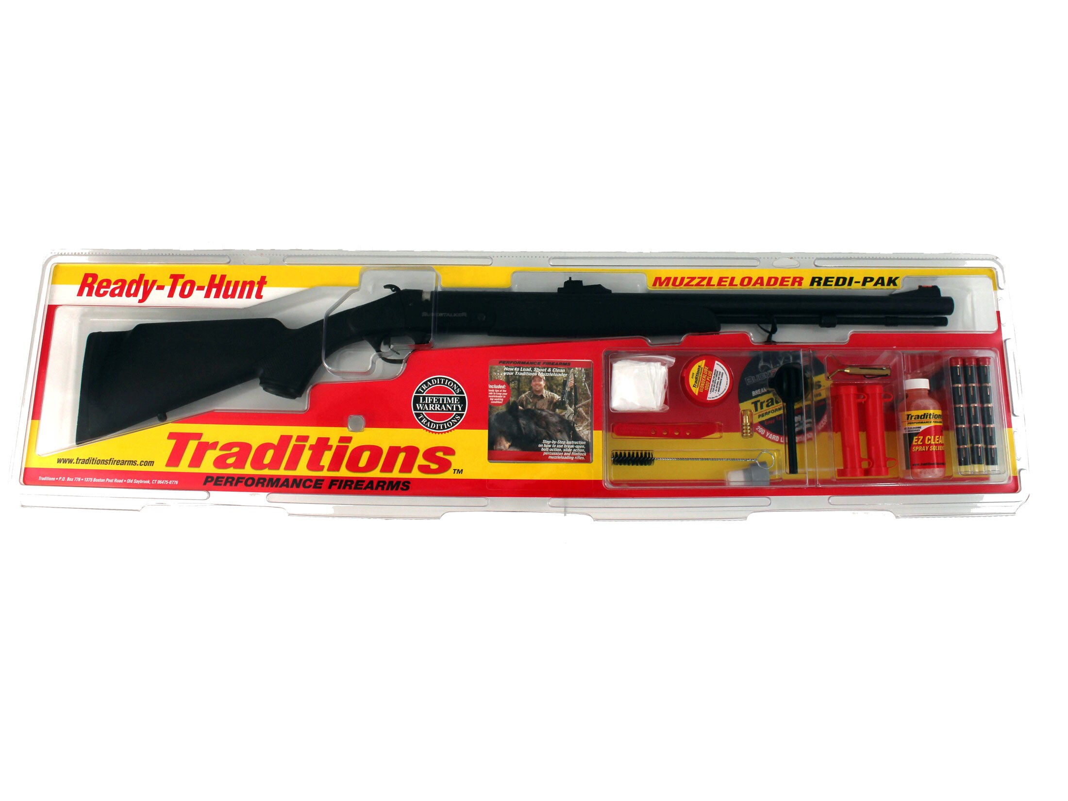 Traditions Buckstalker Northwest Mag Muzzleloading Rifle Redi-Pak 50