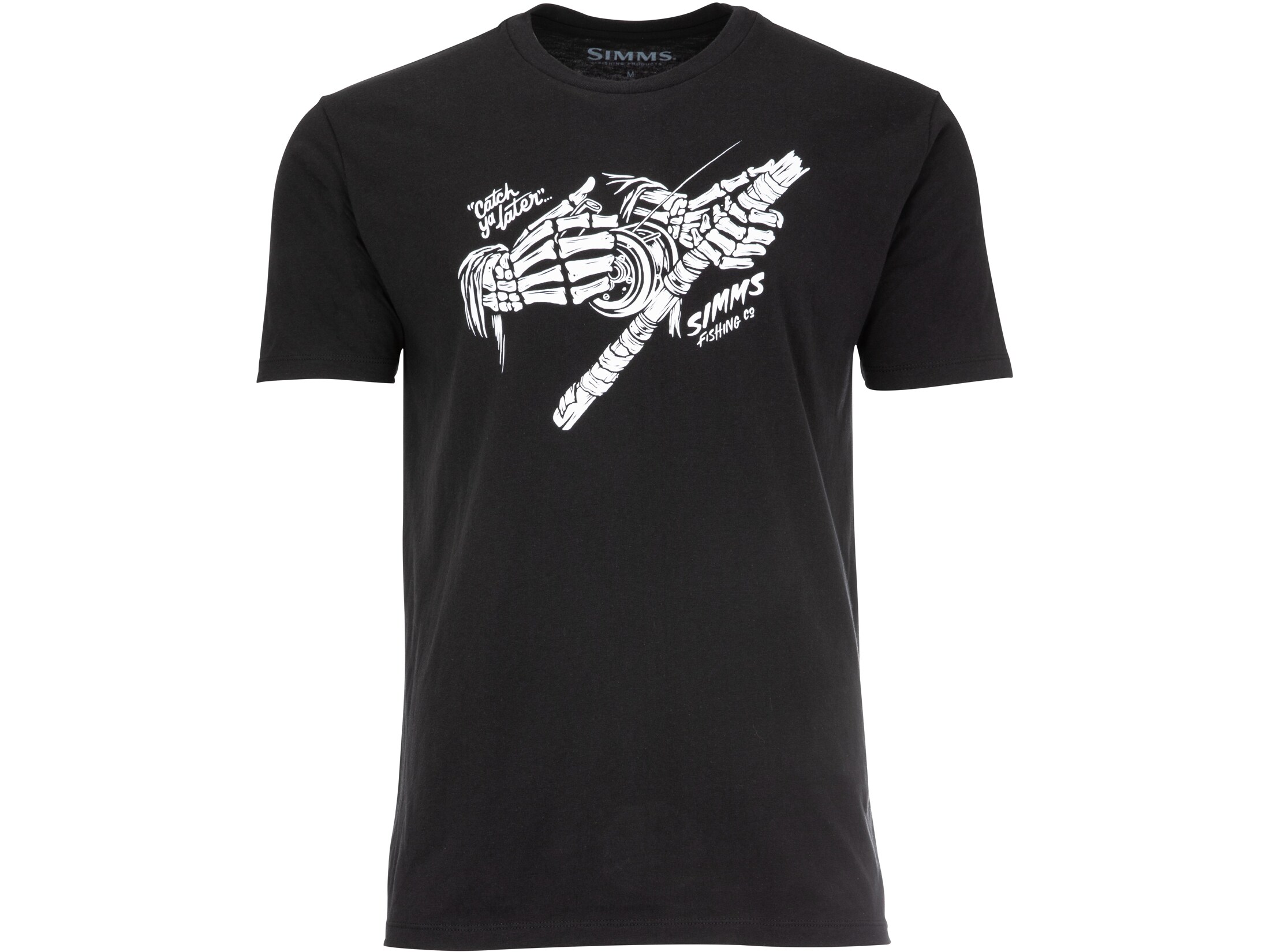 Simms Men's Grim Reeler T-Shirt Black Large