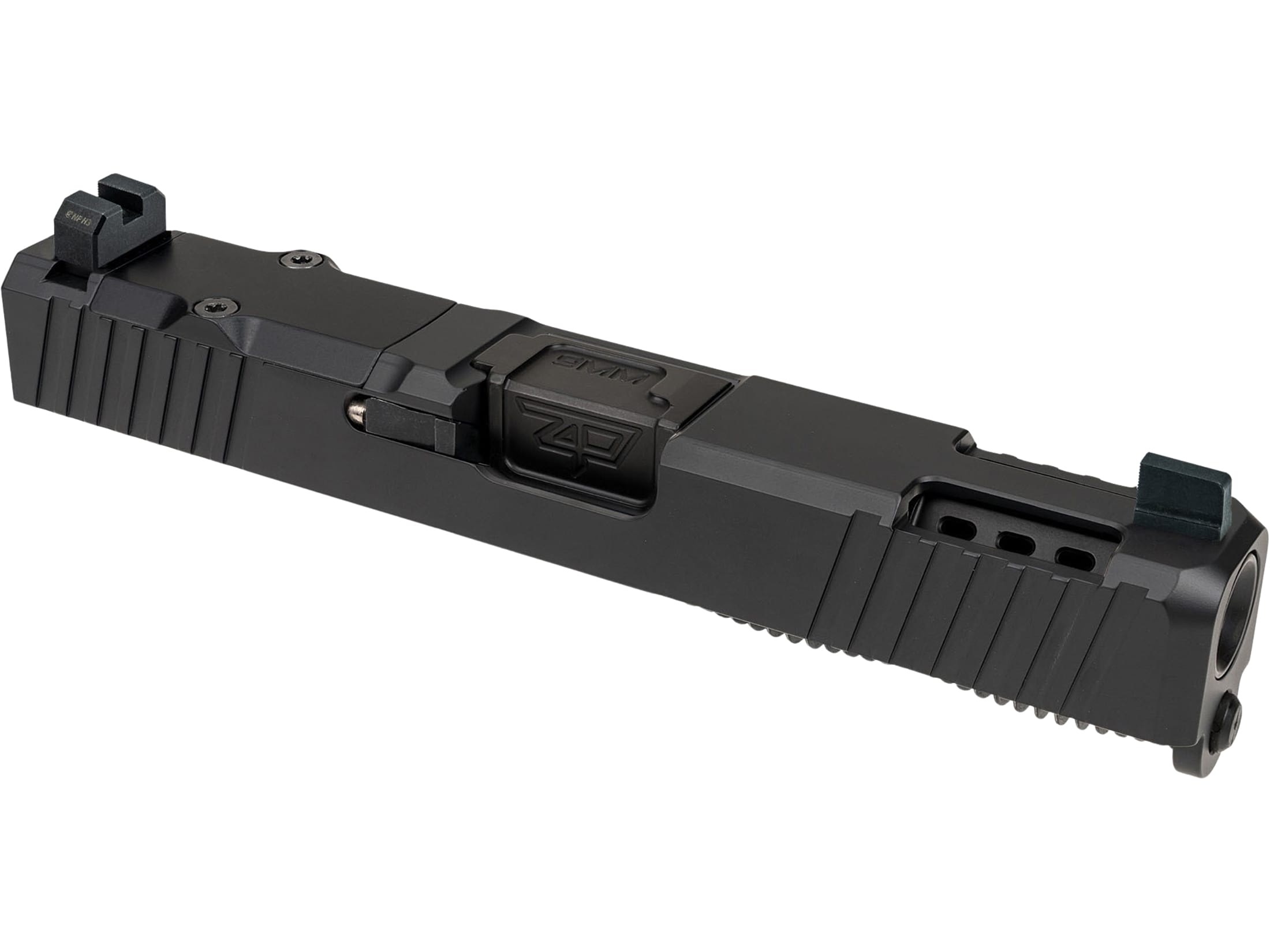 Zaffiri Precision ZPS3 Complete Ported Slide Glock 43x RMSc Cut Black