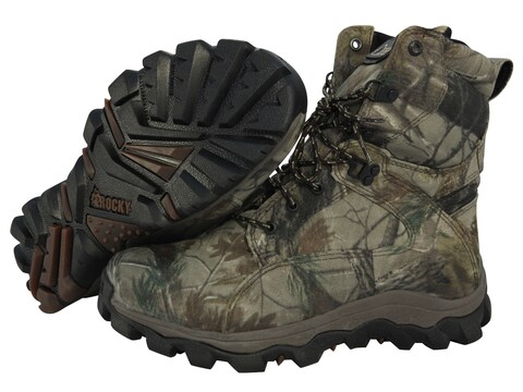 Bottes de chasse Rocky homme Realtree Edge cuir Multi-Trax 800 G VP