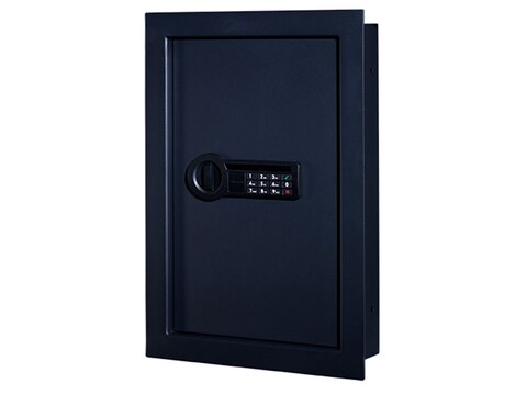 Stack-On Strong Box In-Wall Safe Electronic Lock Black