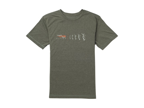 Sitka Gear Men's Antler Evolution Elk Short Sleeve T-Shirt Polyester/Cotton