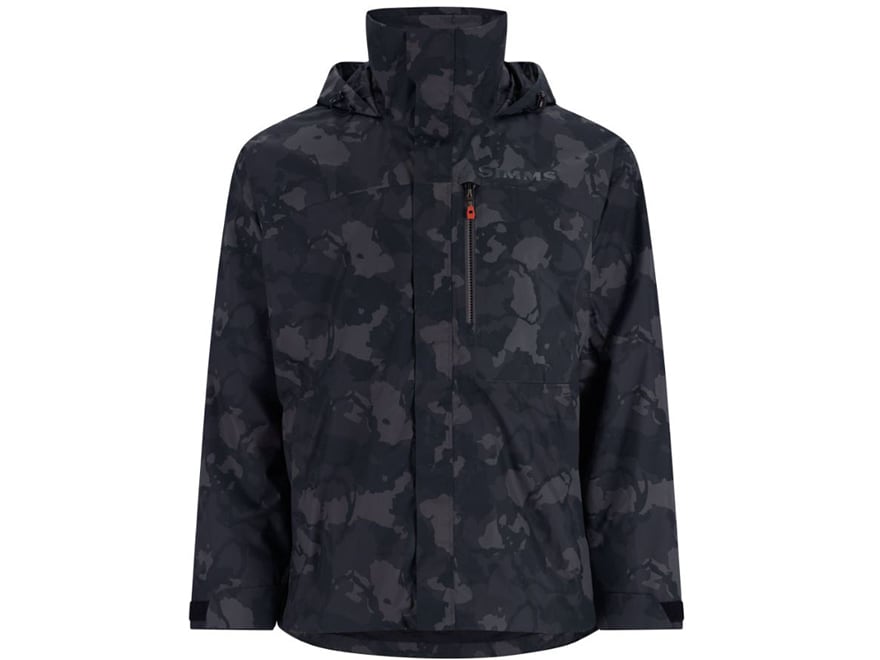 Simms Men's Challenger Rain Jacket Regiment Camo Olive Drab Medium