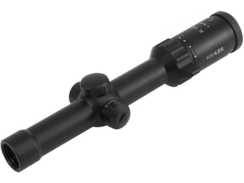 Kahles K16i Rifle Scope 30mm Tube 1-6x 24mm 1/10 Mil Adjustments Illuminated Reticle Matte