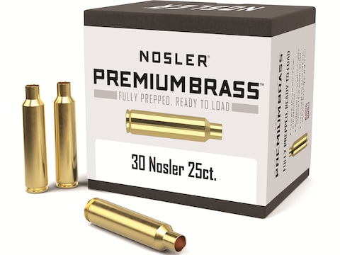 Nosler Custom Brass 30 Nosler Box of 25