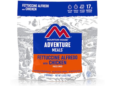 Mountain House Fettuccine Alfredo With Chicken Freeze Dried Food 2 Serving