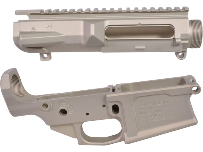 Aero Precision M5 AR-10 Threaded Receiver Set Clear Anodized Blemished