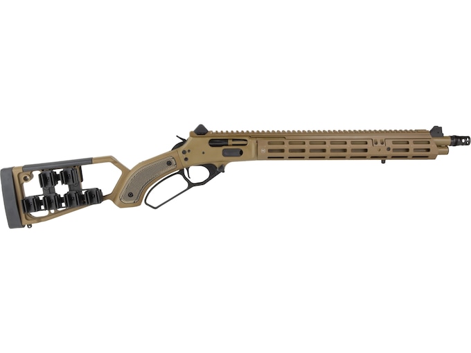 Marlin Mad Pig Customs 1895 Trapper Tactical Lever Action Rifle 45-70 Government 16.5" Flat Dark Earth Threaded Barrel Flat Dark Earth Frame Flat Dark Earth Skeleton Stock