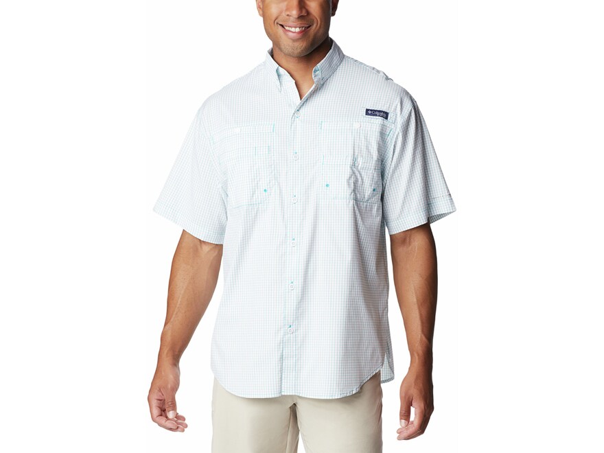 Chemise Columbia PFG Tamiami – Manches Courtes – Verte – Taille S – Neuve Avec étiquettes