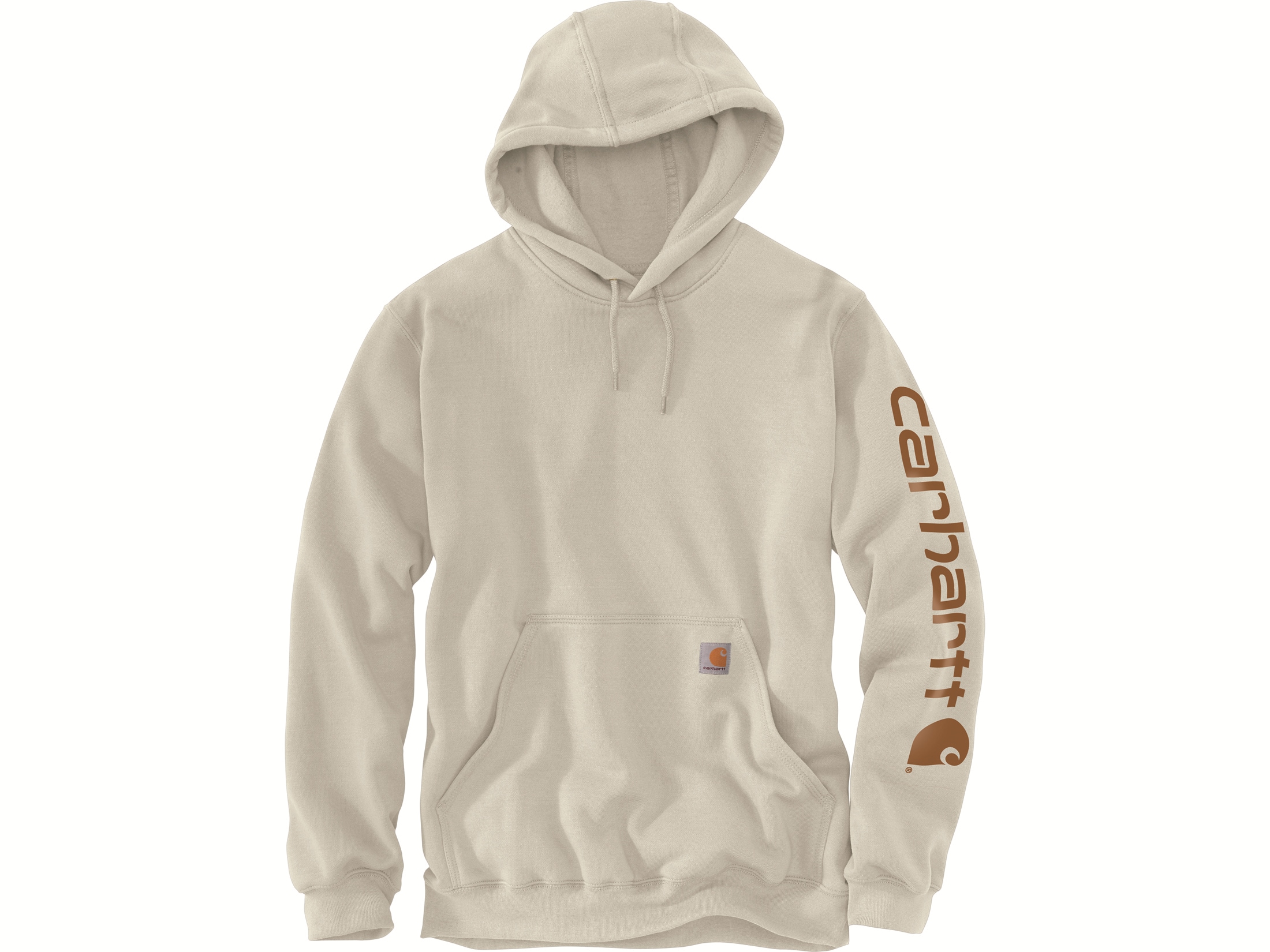 Carhartt Men's Loose Fit Midweight Logo Sleeve Graphic Hoodie Tender