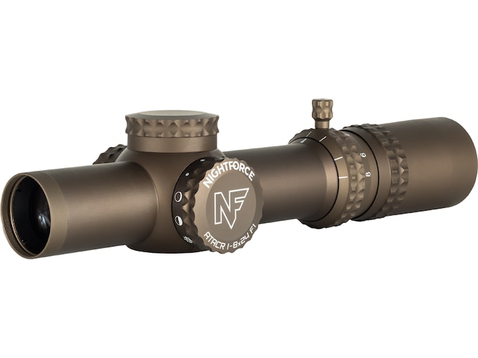 Nightforce ATACR F1 Rifle Scope 1-8x 24mm Illuminated FC-DMX Reticle Dark Earth
