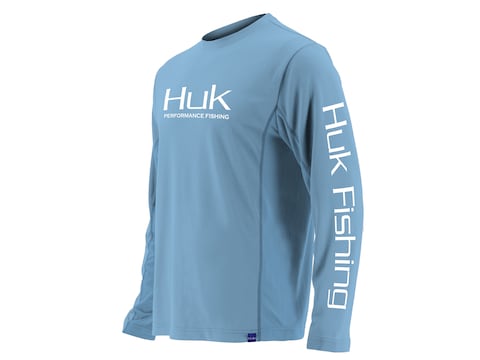 Huk Men's Icon X Performance Long Sleeve Shirt Polyester/Spandex