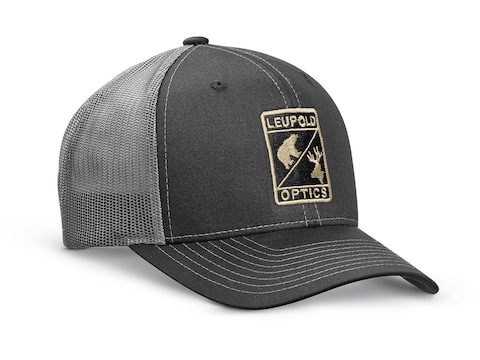 Leupold Optics Trucker Hat Black/Charcoal