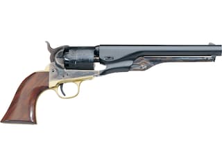 Uberti 1861 Navy Black Powder Revolver 36 Cal 7.5 Blued Barrel Case
