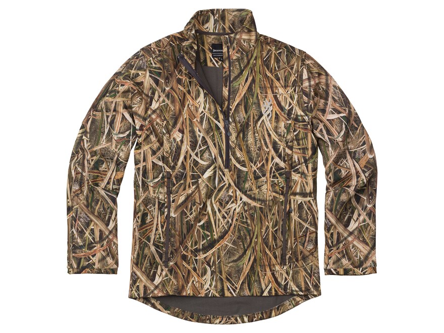 Browning Men's Wicked Wing Smoothbore 1/4 Zip Long Sleeve Shirt