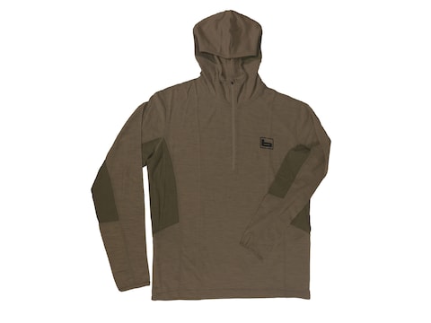 Banded Men's Midweight Base Layer Hoodie Merino Wool