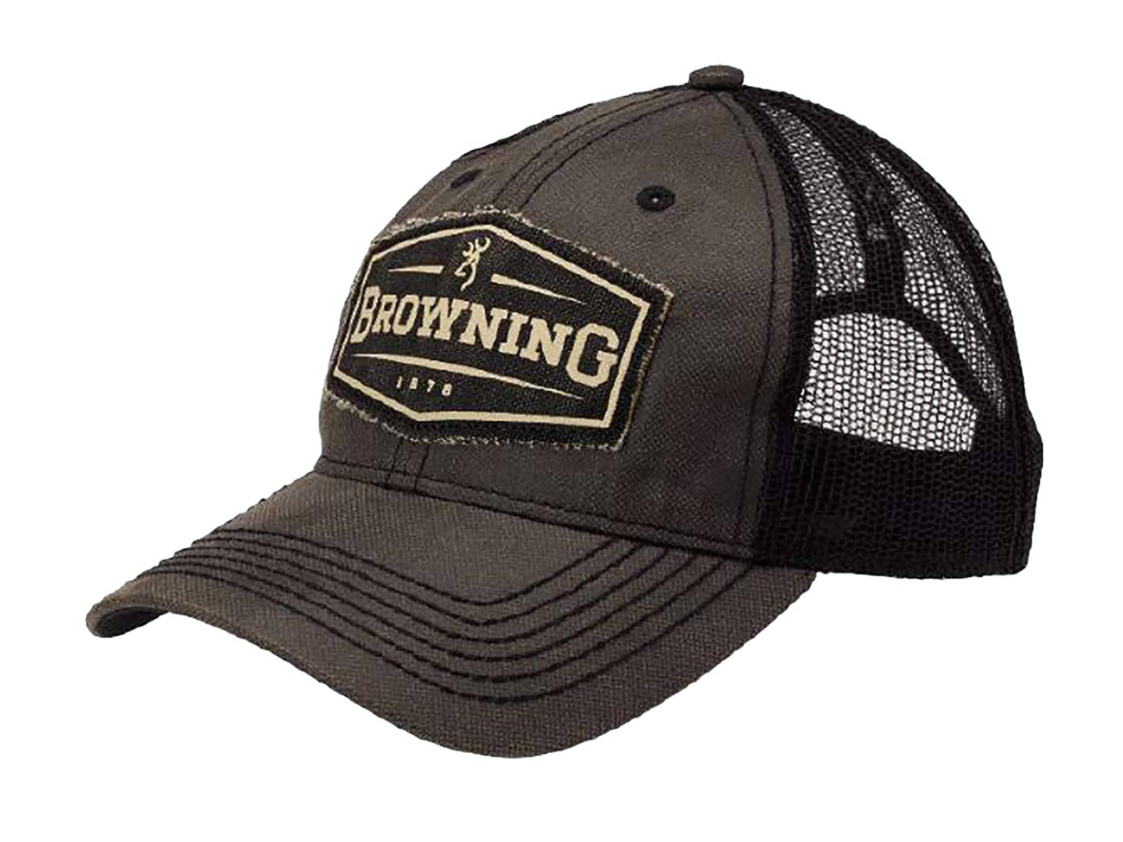 Browning Atlus Trucker Cap Polyester Black