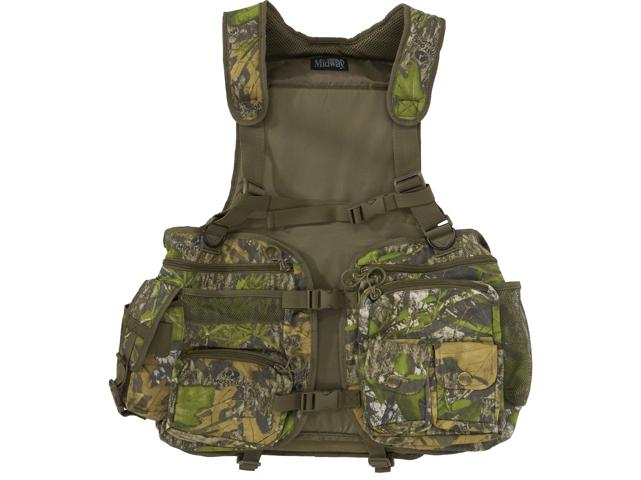 MidwayUSA Full Strut Turkey Vest Mossy Oak Obsession Camo