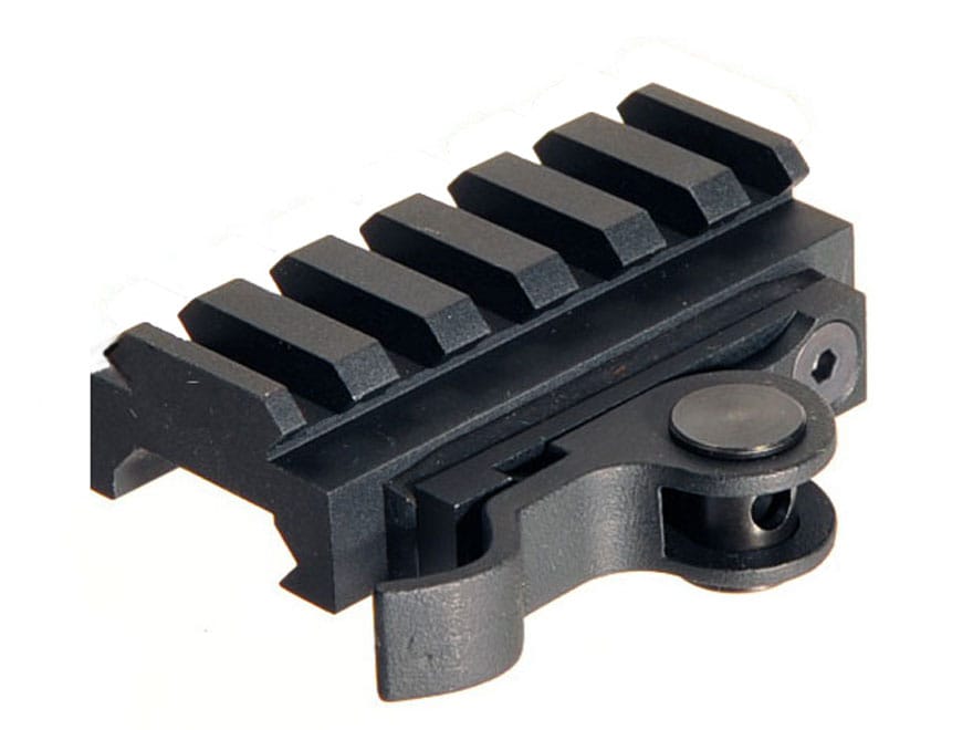 Aimshot Picatinny Style Quick Release Riser Mount 2 14 Length Low 6137