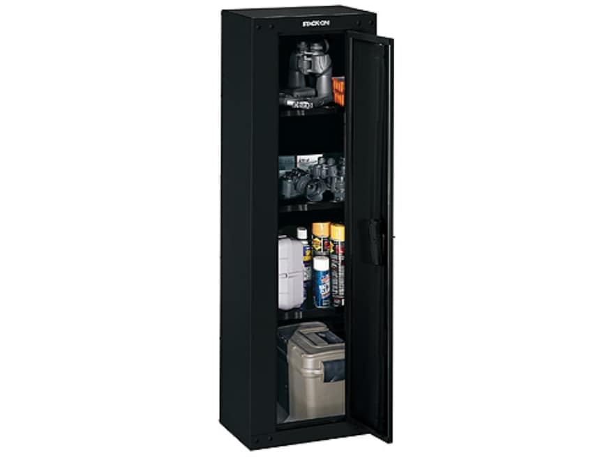 StackOn Pistol Ammo Ready to Assemble Security Steel Black