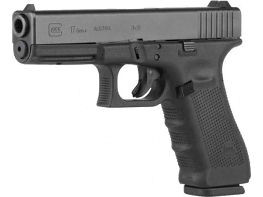 Glock 17 MOS Gen 4 9mm Luger Pistol 4.49 Barrel 17+1 Round Black