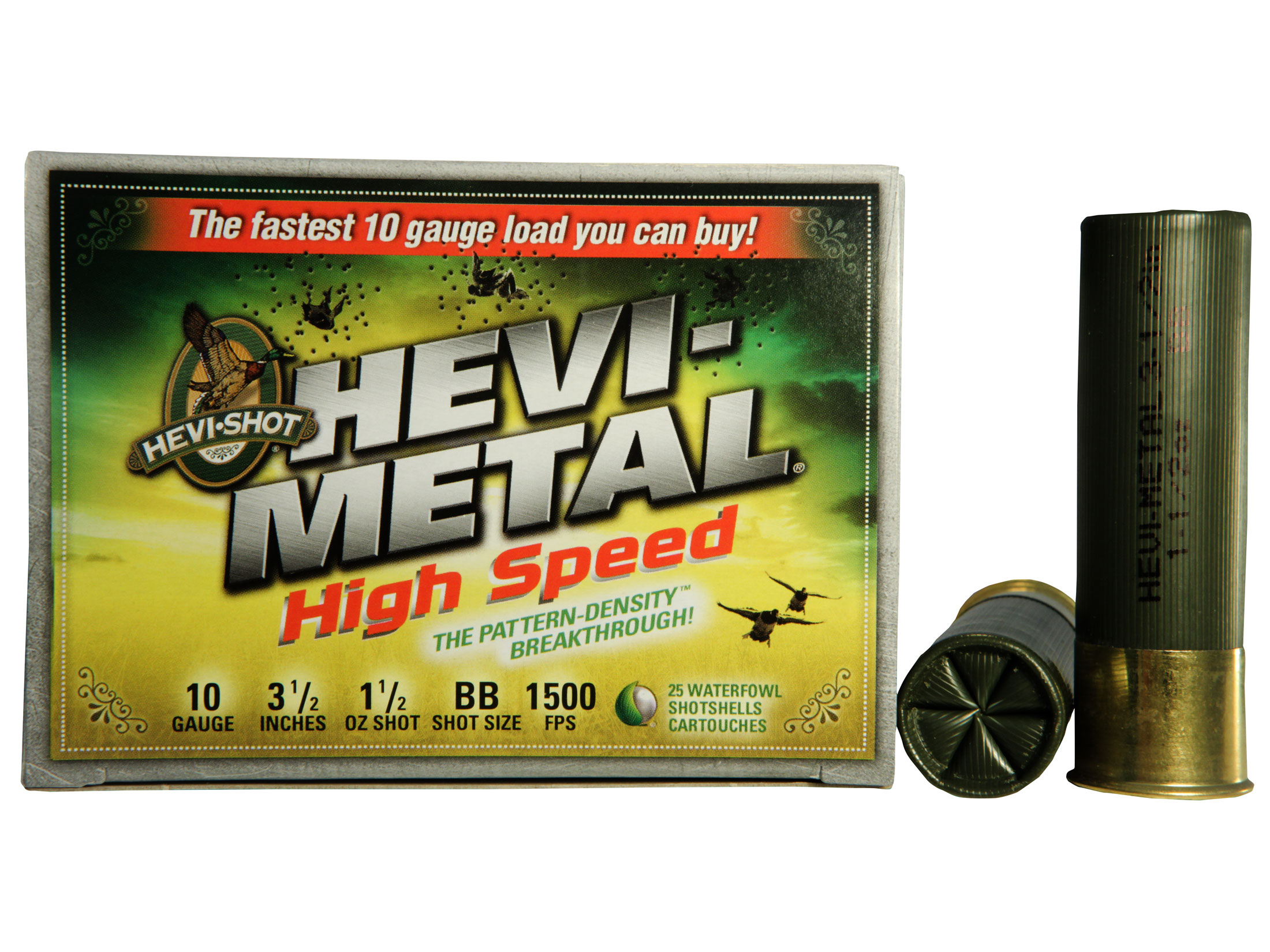 Hevi-Shot Hevi-Metal Waterfowl Ammo 10 Ga 3-1/2 1-1/2oz BB Non-Toxic