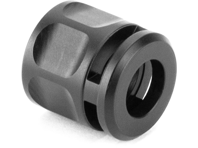 Griffin Armament Micro Carry Compensator 9mm 1/2"-28 Thread Stainless Steel Nitride