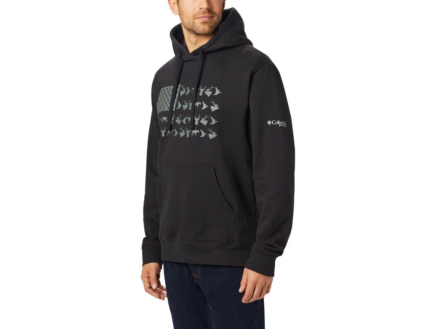 Columbia Men's PHG Seasonal Hoodie Cotton/Poly Black/Timberwolf