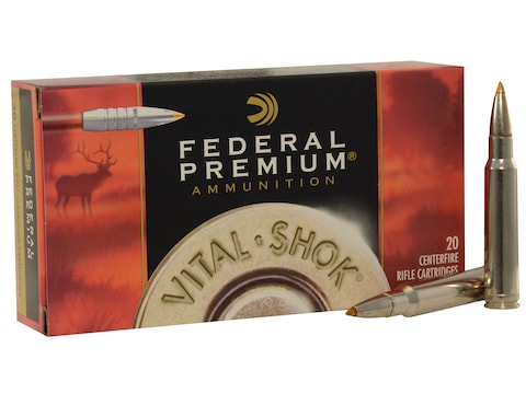 Federal Premium Ammunition 338 Winchester Magnum 200 Grain Trophy Bonded Tip Box of 20