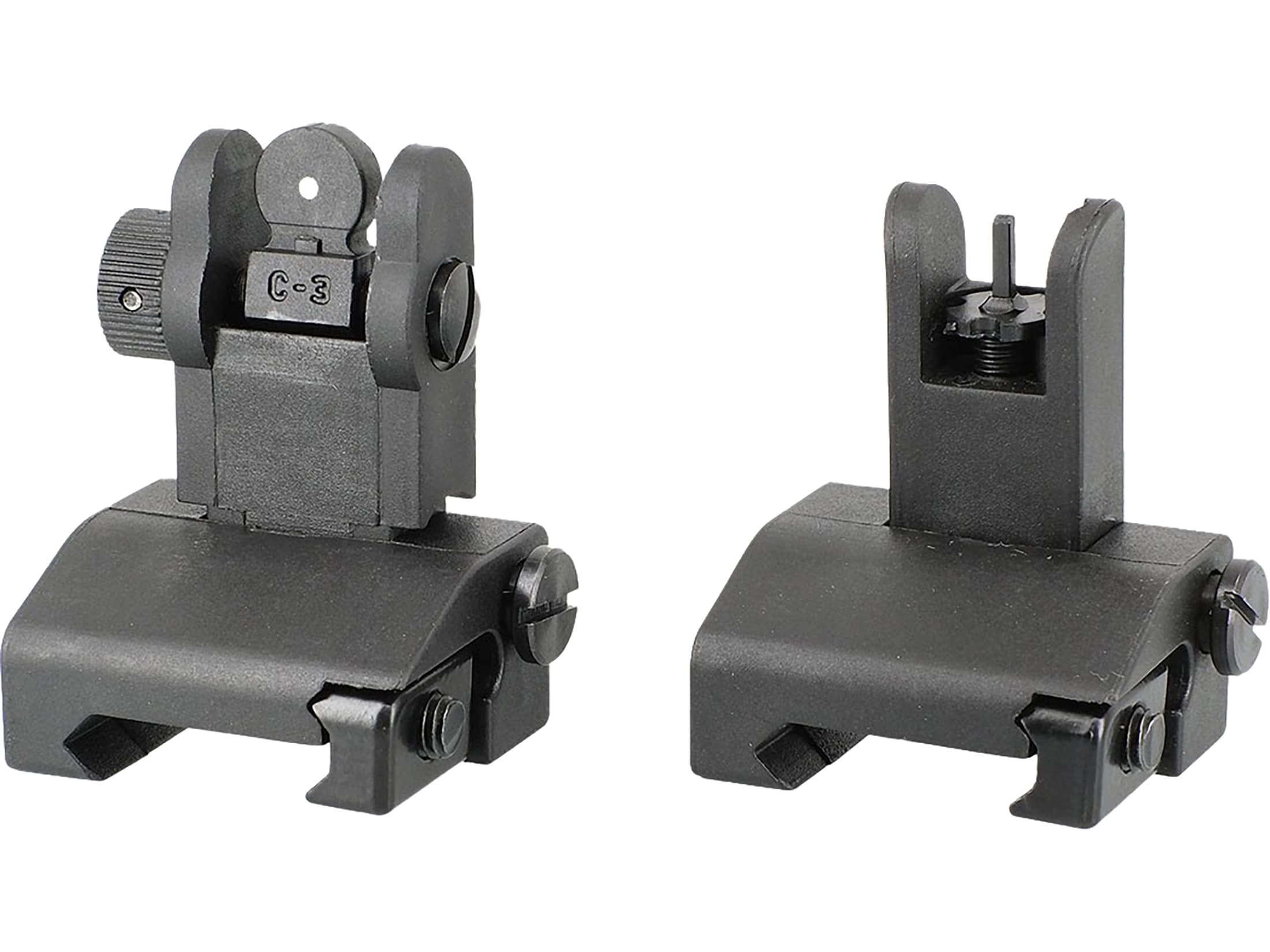 JE Machine Flip-Up Sight Set AR-15 Polymer