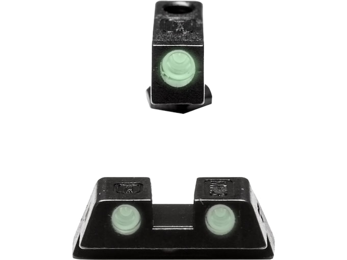 Glock Night Sight Set 6.5mm Glock 17, 22, 23, 26, 27, 33, 34, 35, 37, 38, 39 Steel Black