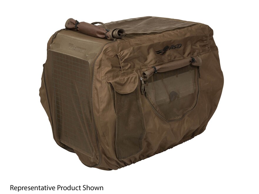 Avery BugOut Kennel Cover Polyester Mossy Oak Bottomland Camo Large